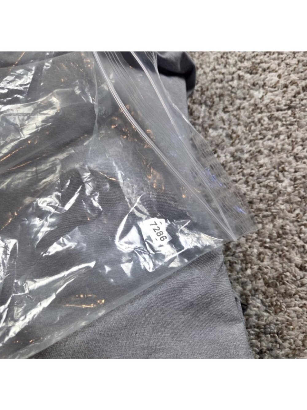 Adidas Jacket Mens Large Gray Taped Mock Neck Pullover - Picture 7 of 7